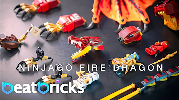 Lego Fire Dragon Attack | Speed Build | Lego Ninjago 71753