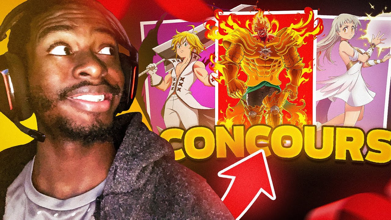 CONCOUR COMPTE INCROYABLE +  INVOCATIONS 7DS  MELIODAS PURGATOIRE