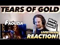 Faouzia - Tears Of Gold (Stripped Version) REACTION! (SUPER NICE!)
