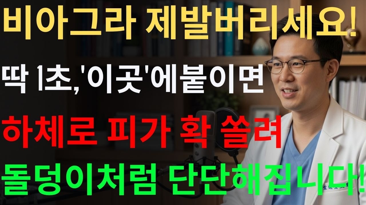 단 1초, 성기에 이것만 붙이면 밤새 강철처럼 선다! 의사도 놀란 비밀 패치의 정체 l 노후지혜 l 노년의성 l 행복한삶 l 오디오북