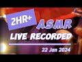 ASMR Live Stream recorded fall asleep fast, calming and relax (ไลฟ์สดย้อนหลัง) 22 Jan 2024