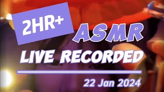 ASMR Live Stream recorded fall asleep fast, calming and relax (ไลฟ์สดย้อนหลัง) 22 Jan 2024