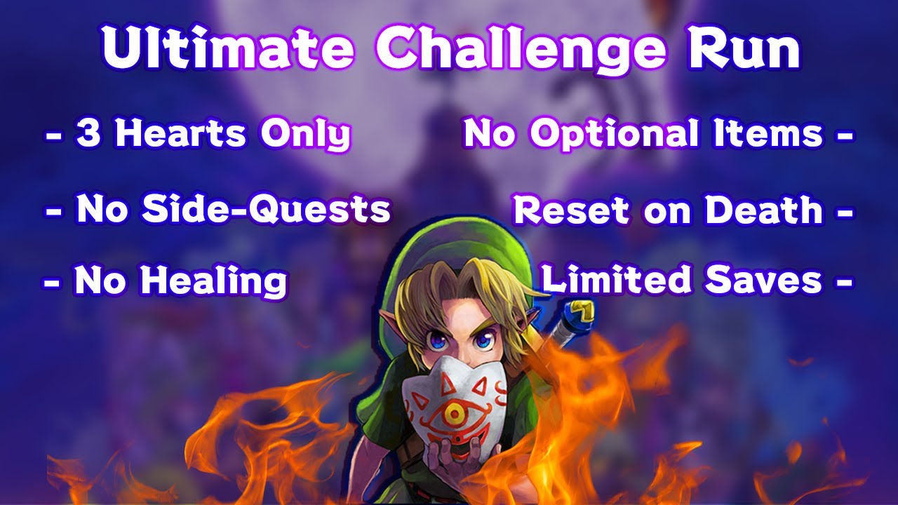 I Did the Ultimate Majora's Mask Challenge Run