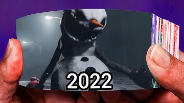 Evolution of Evil Snowman Flipbook