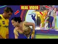 Watch Arijit Singh  Rashmika Mandanna Touched MS Dhoni Feet During IPL 2023 Opening Ceremony