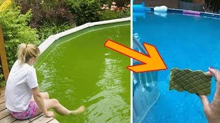 The Internet Has Gone Wild For This Grandmas Ingenious Pool Cleaning Hack