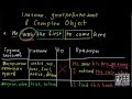 Какие глаголы употребляются с Complex Object