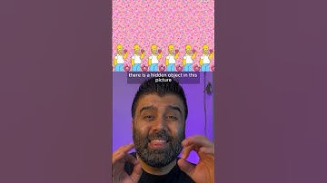 Can you see the hidden object in this picture? #stereogram #illusion #3d #shortsfeed #shortsindia