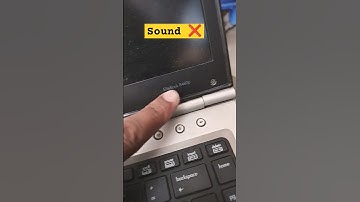 HP Elite Book 8460p Series Laptop Sound Audio Not Working Problem#macnitesh#keyboardtricks#2024