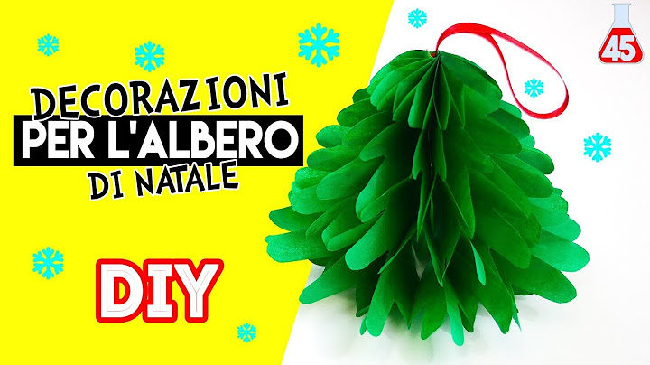 Decorazioni per l'Albero di Natale Fai da te #2 | Diy Decorazioni Natalizie