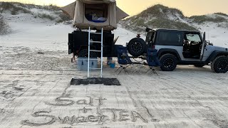 Texas Beach Camping  Padre Island National Seashore ( PINS )