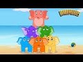 Elephants have wrinkles by rocknrainbow  music for kids by howdytoons