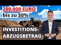 News zum Investitionsabzugsbetrag - Änderungen durch das Jahressteuergesetz 2020