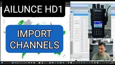 AILUNCE HD1-HD2 Import Repeater Channels