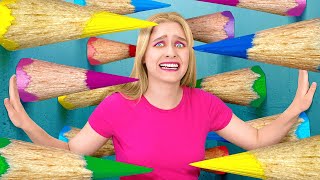 WOW! AWESOME ART HACKS AND RAINBOW CRAFTS