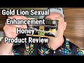 Gold lion sexual enhancement honey product review