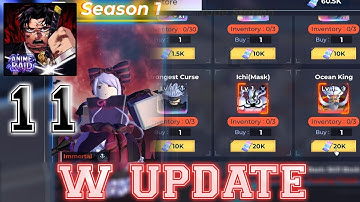 New Update in Anime Raid - Gameplay Walkthrough Part 11 (Noob to Pro) Roblox