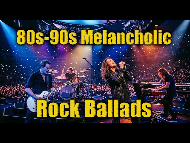 作業用・睡眠用BGM】魂が震える 80s-90s 哀愁のロックバラード集 Vol.4