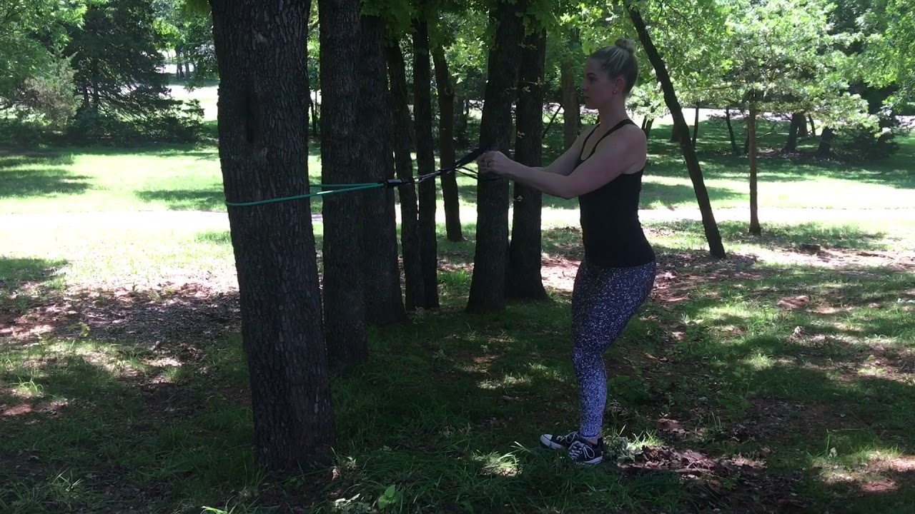 Resistance Band Reverse Flyes - YouTube