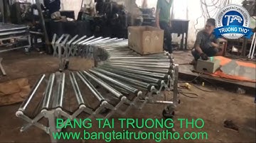 BĂNG TẢI CON LĂN GÓC CONG
