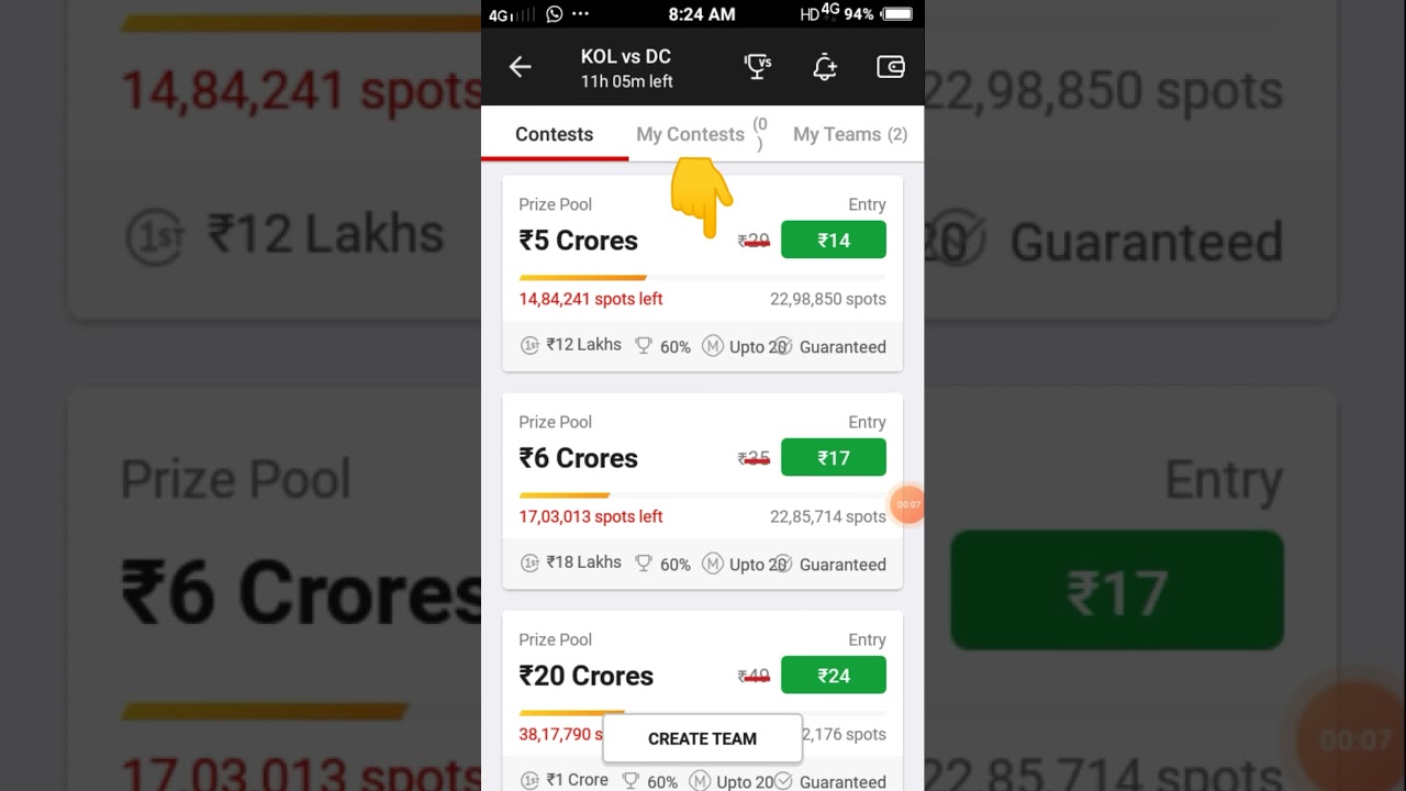 KOL vs DC Dream Team 13-10-2021 Match At 7pm | kol  vs dc dream11 team prediction 