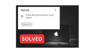(Solved) Google Chrome Cast not working on Macbook