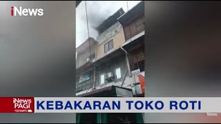 Ruko Toko Roti di Medan Terbakar, 3 Pekerja Bangunan Alami Luka Bakar Serius #iNewsPagi 07/02