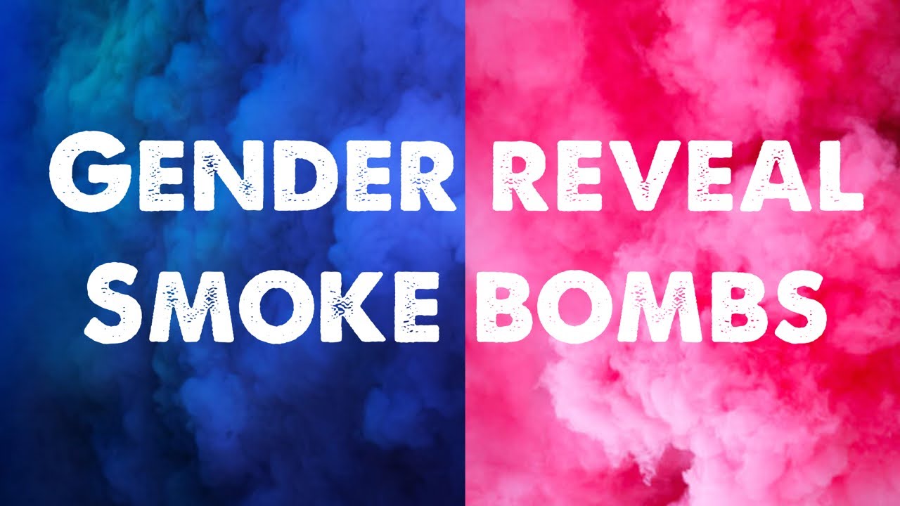 Pink Smoke Bomb - Baby Gender Reveal Smoke Bombs