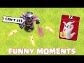 COC Funny Moments Montage | Glitches, Fails, Wins, and Troll Compilation #90