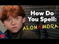 J vs Ben: Can We SPELL Harry Potter Spells?