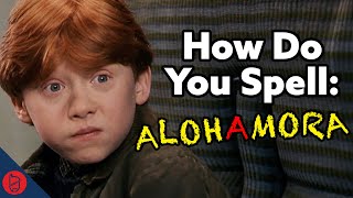 J vs Ben: Can We SPELL Harry Potter Spells?