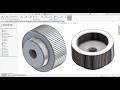 How to Design a Knurled Nut in SolidWorks | Step-by-Step Tutorial