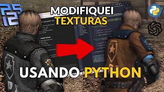 Como eu MODIFIQUEI as TEXTURAS do Re4 usando PROGRAMAÇÃO