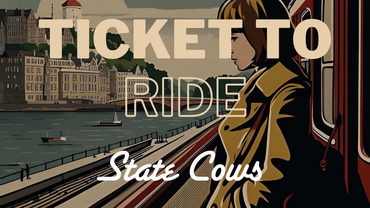 State Cows - Ticket to Ride (Beatles cover, westcoast aor