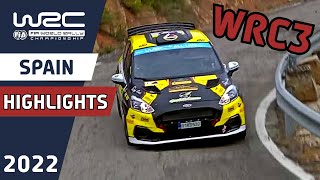 WRC3 Highlights Day 1 | WRC RallyRACC - Rally de España 2022