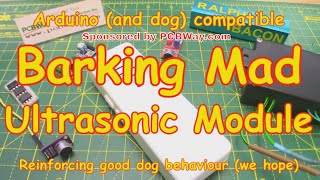 #129 Barking mad  dog bark detector/deterrent (Woof)