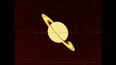 Voyager 1 - Saturn Approach Time-Lapse (COLOR)