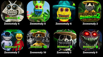 Zoonomaly Official GamePlay - Zoonomaly 2 to 10 Fanmade,Zoonomaly Mobile 2-3-4-5 Full GamePlay