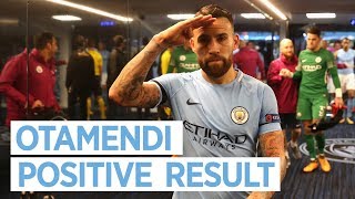 OTAMENDI'S REACTION TO WIN | Man City 2-1 Napoli | 2017/18