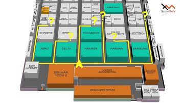 Official 3D Wayfinding Partner for InfoComm India 2018