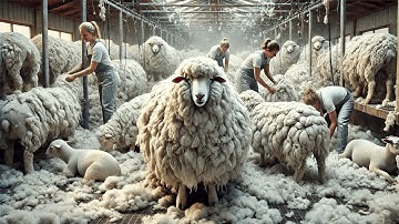 How American Ranchers Raise 5.7 Millions Of Sheep | Farming Documentary