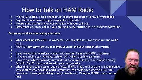 Hoe je op een amateurradio praat - Je eerste contact maken