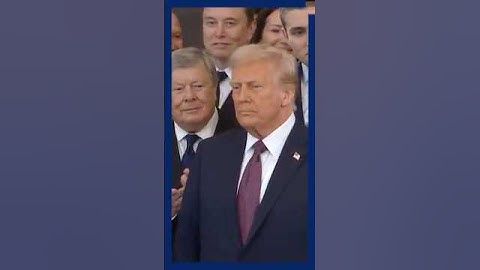 President-elect Donald Trump arrives at swearing in ceremony