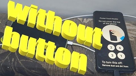 How to power on oppo/realme phone without power button and volume