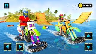 Water Surfer Motorbike Stunts - Vroom - Apps & Games - Android Gameplay screenshot 4
