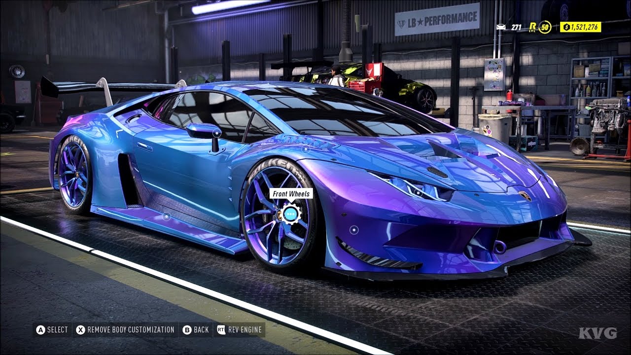 Need For Speed Heat Lamborghini Huracan 18 Lamborghini Bodykit 2 Customize Tuning Car Hd Youtube