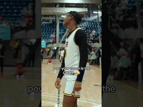 POV your coach is LeBron James … 👑 #fyp #eybl #lebronjames #basketball