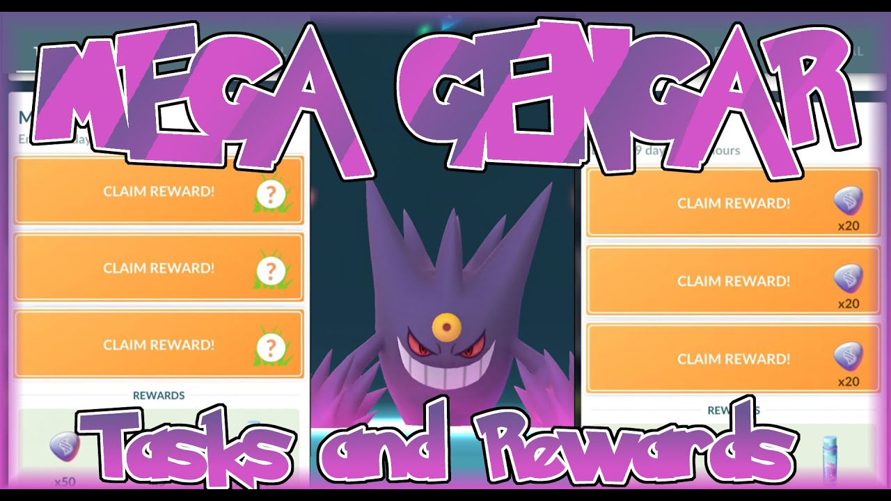 TIL mega Gengar has hands and bitty feet. They're just usually in the  ground. : r/pokemongo