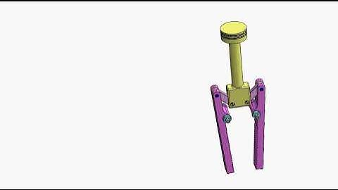 MÔ PHỎNG BÀN TAY ROBOT GẤP VẬT