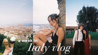 a week in italy travel vlog 🇮🇹 train trip to naples, florence, and sardinia for an italian wedding